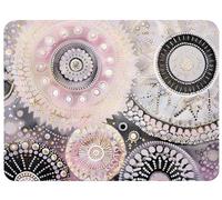 Alfombrilla Ratón Mandala Alfombrilla Ratón 600x400x3mm, Flores Mouse Pad Protector Escritorio Superficie Lisa y Base de Goma Antideslizante Precisión Velocidad para Oficina, PC, Regalo Mujer,Model729