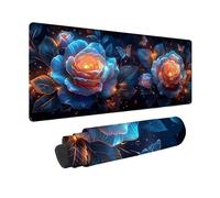 Alfombrilla Ratón Negro Alfombrilla Ratón XXL 90x40cm, Mouse Pad Rosa Mousepad con 3MM Bordes Cosidos, Impermeable Tapete Escritorio para Jugadores, PC, Oficina, Home, Regalo Mujer -zjn2509KN1GUA