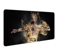 Alfombrilla Ratón One Piece Luffy, 90 * 40cm XXL, Gaming Mousepad, PQKL-Party, Antideslizante Base de Goma, para Gamers y Portátil