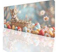 Alfombrilla Raton Ordenador Grande Gaming Mouse Pad XXL 700x300x3mm, Impermeable Antideslizante, Lavable, Alfombrilla Escritorio con Base de Caucho para Gamers PC y Portátil - Animal PjY14779 N-U