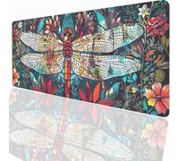 Alfombrilla Raton Ordenador Grande Gaming Mouse Pad XXL 900x300x3mm, Impermeable Antideslizante, Lavable, Alfombrilla Escritorio con Base de Caucho para Gamers PC y Portátil - LibéLula PjY17417 N-U