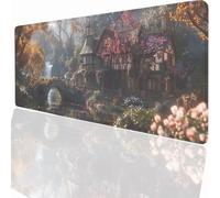 Alfombrilla Raton Ordenador Grande Gaming Mouse Pad XXL 900x300x3mm, Impermeable Antideslizante, Lavable, Alfombrilla Escritorio con Base de Caucho para Gamers PC y Portátil - Cuadrado PjY883 0-7