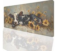 Alfombrilla Raton Ordenador Grande Gaming Mouse Pad XXL 900x400x3mm, Impermeable Antideslizante, Lavable, Alfombrilla Escritorio con Base de Caucho para Gamers PC y Portátil - Animal PjY10703 N-U