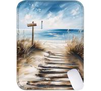 Alfombrilla Ratón Pequeña 30 x 25 cm, Alfombrilla Escritorio Faro Mouse Pad con Base de Goma Antideslizante, Impermeable Mousepad Cielo Almohadilla Raton con Bordes Cosidos, Accesorios Gaming J2-11