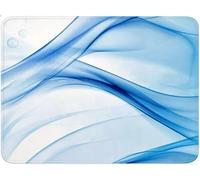 Alfombrilla Ratón Pequeña, Alfombrilla Escritorio Mouse Pad, Tapete Escritorio Gaming con Base Caucho Antideslizante, Óptima Rapidez, Accesorios Gaming para Oficina 18x30x0.3cm Azul Sueño qw-241