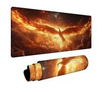 Alfombrilla Ratón Phoenix Alfombrilla Ratón XXL 300 x 700 x 3mm Impermeable Mousepad Dreamy Bordes sellados Mayor precisión y Velocidad per Teclado Portatil Gaming Oficina Regalo Hombre DBYH-2665