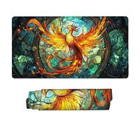 Alfombrilla Ratón Phoenix Grande Gaming Mousepad XXL 700 x 300 mm, Lavable, Alfombrilla Ratón de Neopreno - con Bordes Cosidos, Base de Goma Antideslizante, Oficina Accesorios, Regalos q-257