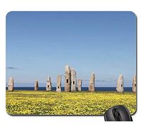 Alfombrilla Ratón, Piedras Monolito Monumento Patrimonio Antiguo Alfombrilla Gaming Antideslizante Tapete De Juego Antideslizante Gaming Mouse Pad para Jugadore Laptop 25X30Cm