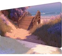 Alfombrilla Ratón Puente Alfombrilla Escritorio 700x300x3mm Tapete Gaming xxl Oscuridad Tapete Escritorio Impermeable, Diseño Costura Doble Acabado Suave y Duradero Decoraciones Navideñas N1-993