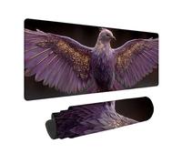 Alfombrilla Ratón PúRpura Alfombrilla Ratón XXL 900 x 300 mm, Mouse Pad FéNix Mousepad con 3MM Bordes Cosidos, Impermeable Tapete Escritorio para Jugadores, PC, Oficina, Regalo Mujer -zjn2509RI