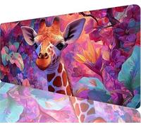 Alfombrilla Ratón Rosa Alfombrilla Escritorio 600x400x3mm Tapete Gaming xxl Regala Algo Tapete Escritorio Impermeable, Diseño Costura Doble Acabado Suave y Duradero Decoraciones Navideñas N1-740