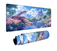 Alfombrilla Ratón Serpiente Impermeable Alfombrilla Escritorio 600x300x3 mm con Bordes Cosidos y Base de Goma Antideslizante, Mouse Pad Animal para Ordenador Portatil Mouse Teclado Regalo FSBD-1599