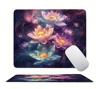 Alfombrilla Ratón Sueño Loto, Mouse Pad Pequeña Estampada de Alta Definición, Superficie de Microfibra, Base de Goma Antideslizante, 3 mm Ultra Delgado Gaming Alfombrilla Ratón 300x250x3mm s0z-130