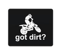 Alfombrilla Ratón Tengo Carreras De Motocross En Moto De Tierra Portátil Mousepad Moderno Tapete Escritorio para Ordenador Portátil Trabajo 10X12In