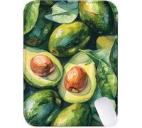 Alfombrilla Ratón Verde Alfombrilla Escritorio Impermeable, 240 x 200 mm Mini Mouse Pad Alimento Aprotector Escritorio Antideslizante, Mousepad para Ratón Inalámbrico, Viajes, Oficina, Portátil J2-464