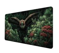 Alfombrilla Ratón Verde Alfombrilla Raton XXL 1000 x 500 mm, Impermeable Mouse Pad áGuila Mousepad con 3MM Bordes Cosidos Base de Goma Antideslizante Accesorios Gaming para Jugadores -hjw2506X1