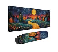 Alfombrilla Ratón XXL 1000 x 500 mm Alfombrilla Ratón JaponéS Historietas, Mouse Pad Lavable con Base de Goma Antideslizante, Mousepad con Bordes Cosidos para Gamer, Portátil, Oficina, Regalo -TL15S3