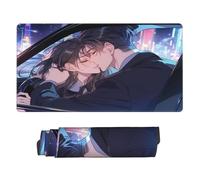 Alfombrilla Ratón XXL 1000x400 mm, Grande Mouse Pad Gaming Chico de Anime, Teclado Mousepad Impermeable, con Bordes Cosidos y Base de Goma Antideslizante Desk Mat para Jugadores, PC, Oficina P9283