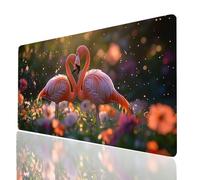Alfombrilla Ratón XXL 1200x600x3 mm, Impermeable Alfombrilla Escritorio Flamingo, Animal Mouse Pad con Base de Goma Antideslizante, Protector Escritorio para Portatil Teclado Gamer Raton Model-11628