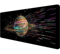 Alfombrilla Ratón XXL 1200x600x3mm, Alfombrilla Escritorio Color, Universo Gaming Mouse Pad, Bordes Cosidos Grande Mousepad con Base de Goma Antideslizante para Material Accesorios Escritorio 3-2451
