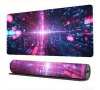 Alfombrilla Ratón XXL 1500x800x3mm Ciencia y tecnología Alfombrilla Ratón Fantasía Mouse Pad Grande Gaming Large Mousemat con Bordes Cosidos Desk Mat para Jugadores, PC, Material Oficina, Model343