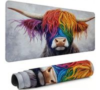Alfombrilla Ratón XXL 600 x 300 x 3 mm Mouse Pad Gaming, Ángel Alfombrilla Ratón Lavable, con Superficie Suave y Base de Goma Antideslizante, Niño Tapete Escritorio Grande, Regalos para Hombres C-717