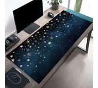 Alfombrilla Ratón XXL 600x300x2mm,Estrellas de Dibujos Animados Antideslizante Alfombrilla Escritorio con Bordes Cosidos,Mouse Pad Gaming para PC Office Regalo