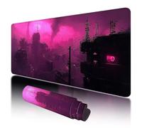 Alfombrilla Ratón XXL 800 x 300 mm Rosa Alfombrilla Ratón Gaming, Japón Mouse Pad XXL con Base de Goma Antideslizante, Mouse Pad con Superficie Especial, Mejora la Precisión y la Velocidad, I-61