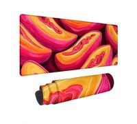 Alfombrilla Ratón XXL 800x400 mm Mouse Pad Abstracto Alfombrilla Raton Gaming Rosa Impermeable Mousepad Protector Escritorio Tapete Rato Base Antideslizante Desk Mat Accesorios Escritorio Regalo M-16