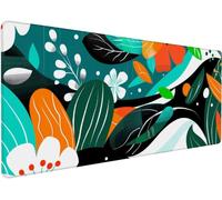 Alfombrilla Ratón XXL 800x400x3mm Tapete Rato Abstracto P-20O4U | Gaming Mouse Pad Impermeable, Bordes Cosidos, Grande Mousepad con Base de Goma Antideslizante para Accesorios Decor