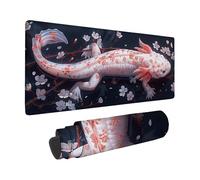 Alfombrilla Ratón XXL 900 x 400 mm, Rosa Mouse Pad Pez Patrón, Impermeable Alfombrilla Escritorio con Base de Goma Antideslizante Mousepad Bordes Cosidos Mouse Pad para Escritorio, PC -zzg2505MG