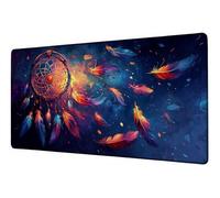 Alfombrilla Ratón XXL 900x500 mm Mouse Pad SueñO Grande Alfombrilla Escritorio AtrapasueñOs Protector Escritorio Almohadilla Raton Antideslizante Mousepad Accesorios Gaming, para Hogar Gaming D-685