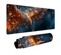 Alfombrilla Ratón XXL áGuila, ala Alfombrilla Escritorio 700x400x3mm, Mouse Pad Gaming con Base de Goma, Mejora La Precisión Y La Velocidad, Protector Escritorio Grande, para Oficina PC Gamer 1-6653