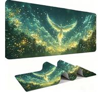 Alfombrilla Ratón XXL - Alfombrilla Escritorio, Animal Phoenix Mouse Pad Mejora la Velocidad y Precisión, Antideslizante Mousepad, Resistente Salpicaduras Protector Mesa Escritorio 600x300x3mm j0xk956