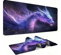 Alfombrilla Ratón XXL - Alfombrilla Escritorio, Dragón Animal Mouse Pad Mejora la Velocidad y Precisión, Antideslizante Mousepad, Resistente Salpicaduras Protector Mesa Escritorio 1200x600x3mm j0xk913