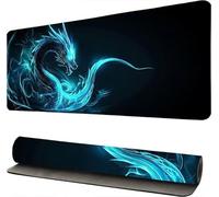 Alfombrilla Ratón XXL Dragón Animales, Tapete Rato XXL, Alfombrillas Raton 40x80cm, Alfombrilla Ratón Gaming, Almohadilla Raton, Protector Mesa Escritorio, Mouse Pad para Oficinas/Hogares -47124