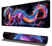 Alfombrilla Ratón XXL Dragón Paisaje, Tapete Rato XXL, Alfombrillas Raton 40x80cm, Alfombrilla Ratón Gaming, Almohadilla Raton, Protector Mesa Escritorio, Mouse Pad Gamer, para Oficinas/Hogares -47084