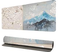 Alfombrilla Ratón XXL Flores De Cerezo Valle, Tapete Rato XXL, Alfombrillas Raton 40x90cm, Alfombrilla Ratón Gaming, Almohadilla Raton, Protector Mesa Escritorio, para Oficinas/Hogares -47032