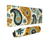 Alfombrilla Ratón XXL Grande Gaming Mouse Pad 900 x 300 mm, Impermeable Antideslizante Mousepad, Alfombrilla Escritorio con Base de Caucho para Gamers, PC y Portátil - (Nordic abstracción) G-33