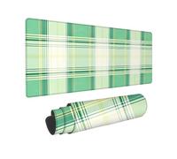 Alfombrilla Ratón XXL Grande Gaming Mouse Pad 900 x 300 mm, Impermeable Antideslizante Mousepad, Lavable, Alfombrilla Escritorio con Base de Caucho para Gamers, PC y Portátil - (Nordic celosía) G-34