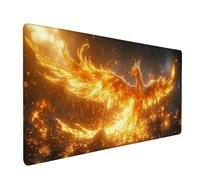Alfombrilla Ratón XXL Llama, ala Mouse Pad Gaming 1600x800x3mm, Alfombrilla Escritorio con Bordes Cosidos, Mousepad Antideslizante, Accesorios Escritorio, Tapete Rato Gamer, para PC, Gamer 4-8217