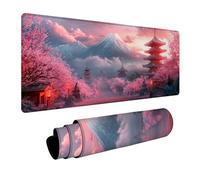 Alfombrilla Ratón XXL Monte Fuji, JapóN Alfombrilla Escritorio 700x400x3mm, Mouse Pad Gaming con Base de Goma, Mejora La Precisión Y La Velocidad, Protector Escritorio Grande, para Oficina PC A-3863