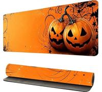 Alfombrilla Ratón XXL Víspera De Todos Los Santos Planta, Alfombrilla de Ratón Grande con Bordes Cosidos, 50x100cm Mouse Pad con Superficie Suave y Base de Goma Antideslizante Mejora precisión -46981