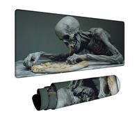 Alfombrilla Ratón Zombis Alfombrilla Ratón XXL 500 x 1000 x 3 mm Impermeable Mousepad Pizza Bordes sellados Mayor precisión y Velocidad per Teclado Portatil Gaming Oficina Regalo Hombre DBYH-8896