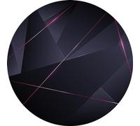 Alfombrilla redonda for batería, absorbente de sonido, insonorizada, antideslizante, lavable a máquina.(120cm/47.2in)