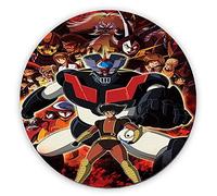 Alfombrilla Redonda Mazinger Z Serie Anime Antigua Retro Mousepad Raton