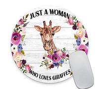 Alfombrilla redonda para ratón Smooffly Gold, diseño de bola de discoteca