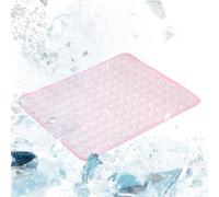 Alfombrilla Refrescante Canina Almohadilla Refrescante Verano Gatos | Alfombrilla de Seda Helada para Perros Interior, Suelo, Sofá, Jaula, Perrera, Exterior, Viaje y Asiento de Coche