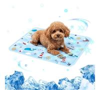 Alfombrilla refrescante for Perros, cojín de Gel de 60x50cm, Alivio del Calor de Verano for Gatos, Perros, Caja de Coche
