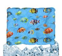 Alfombrilla Refrescante Para Perros - Almohadilla Plegable Engrosada Refrigerante de Gatos - Manta cama refrescante de verano para mascotas,Perros y gatos en verano: interior, patio, jaula, coche, via